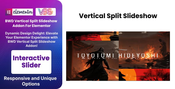 Vertical Slideshow - Addon For Elementor