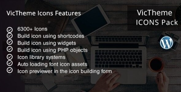 VicTheme Icons - WPBakery Page Builder Addon