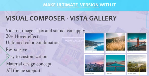 Visual Composer - Vista Gallery