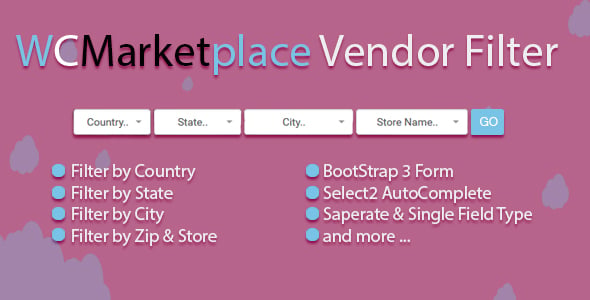 WC Marketplace Vendor Filter