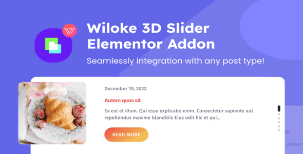 Wiloke Posts Slider for Elementor