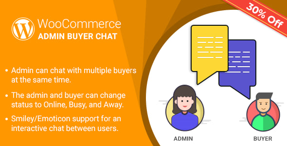 WooCommerce Admin Buyer Chat Plugin