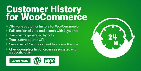 WooCommerce Customer History & Session Tracking – Searches, Visits & Analytics