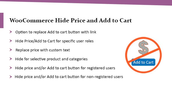 WooCommerce Hide Price & Add to Cart Button Plugin - Lite