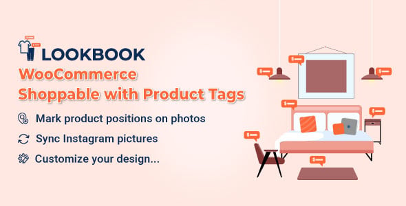 WooCommerce LookBook - Shop by Instagram - Shoppable with Product Tags