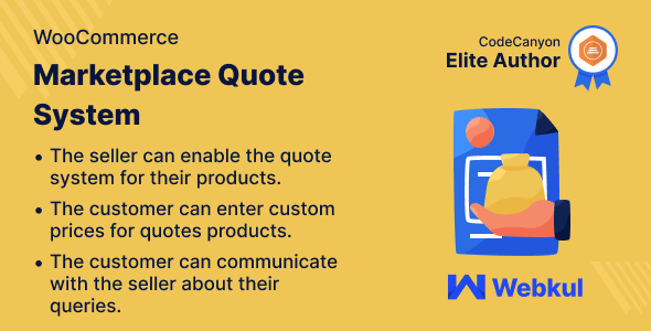 WooCommerce Marketplace Quote System Plugin