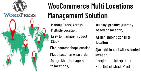 WooCommerce Multi Locations Management Solution