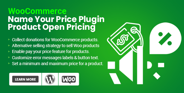 WooCommerce Pay What You Want – Name Your Own Price Plugin