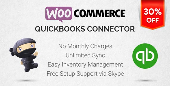 WooCommerce Quickbooks Connector & Payments Gateway