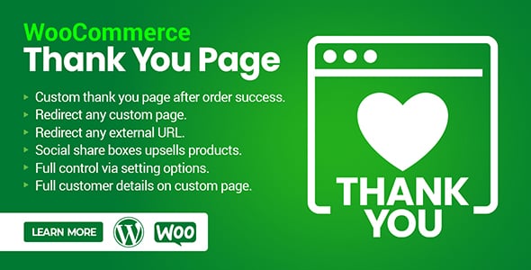 WooCommerce Thank You Page Plugin – Custom Order Confirmation After Checkout