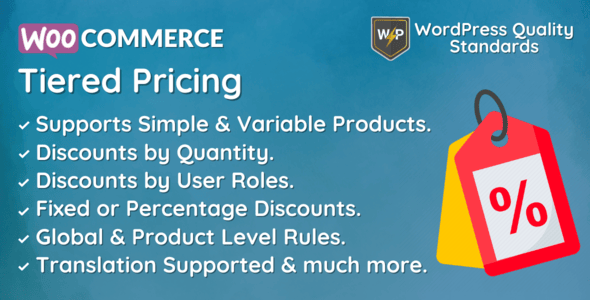 WooCommerce Tiered Pricing | Price by Quantity | Wholesale Pricing