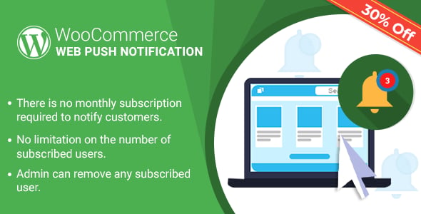 WooCommerce Web Push Notification Plugin