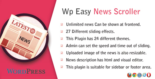 WP Easy News Scroller
