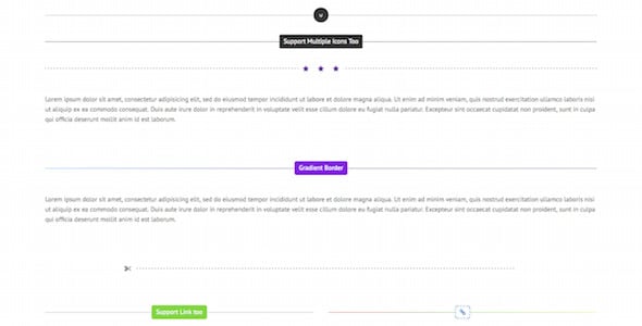 WPBakery Page Builder Add-on - Separator with Icon