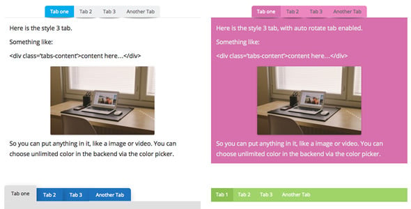 WPBakery Page Builder Add-on - Tabs