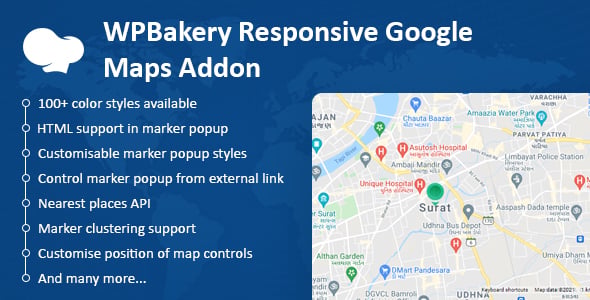 WPBakery Responsive Google Maps Addon